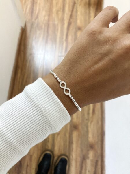 Pulsera infinito plata 925