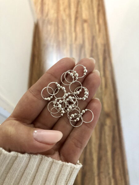 Aro Nápoles Plata 925