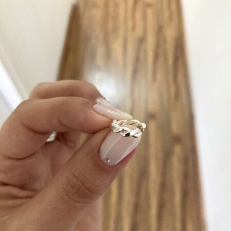 Cuff Trenzado plata 925