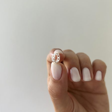 Aro eslabones plata 925 (unidad)