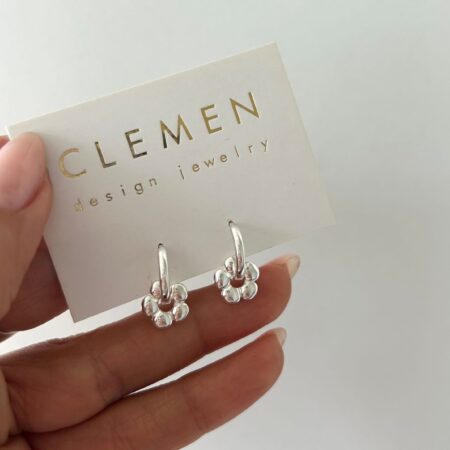 Huggies dije flor plata 925