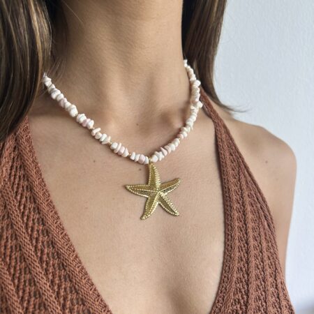 Colgante caracol natural plata 925