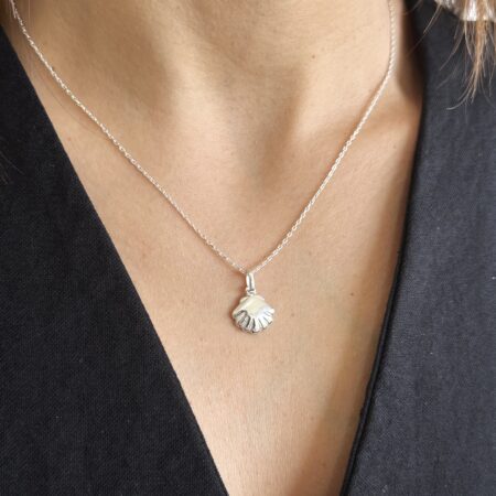 Colgante ostra plata 925