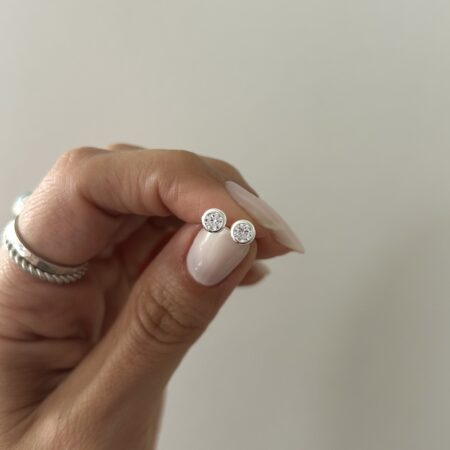 Caravanas punto de luz S 2.0 plata 925