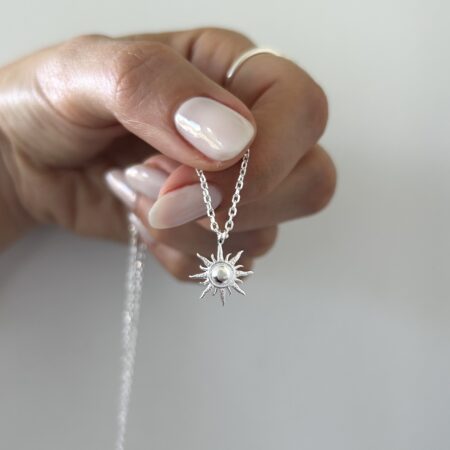 Colgante Sol plata 925