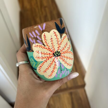 Mate de madera de algarrobo