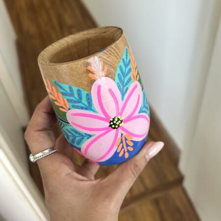 Mate de madera de algarrobo