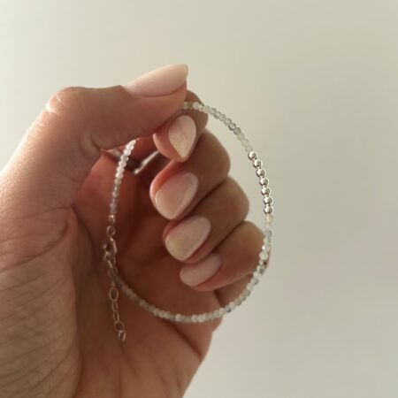 Pulsera piedra labradorita plata 925