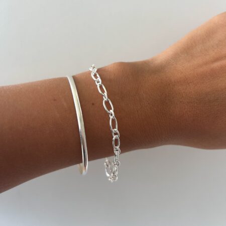 Pulsera Bruselas plata 925