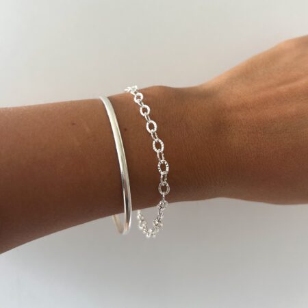 Pulsera Praga plata 925