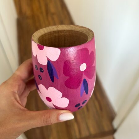 Mate madera de algarrobo