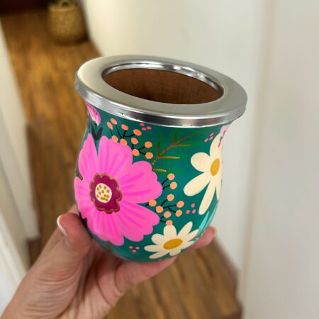 Mate madera de algarrobo grande