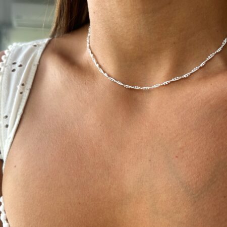 Choker Firenze plata 925