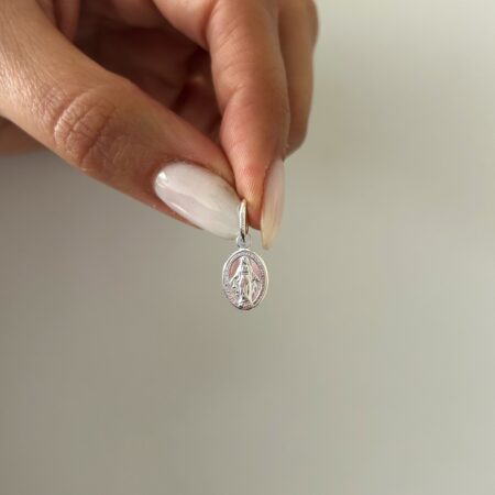 Dije virgen Milagrosa S plata 925