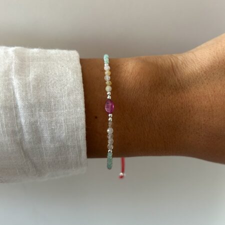 Pulsera mix de piedras plata 925