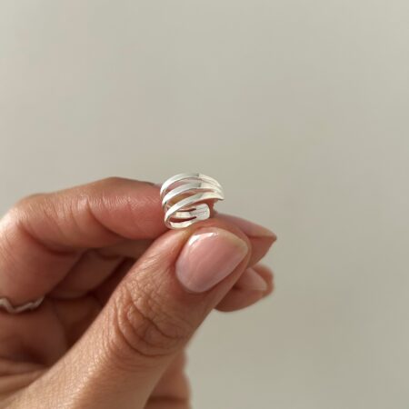 Cuff triple 2.0 plata 925