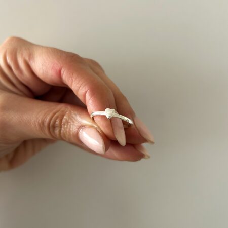 Anillo corazoncito plata 925