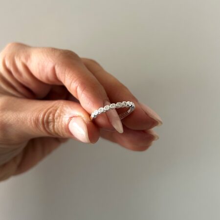 Anillo reversible cubic plata 925